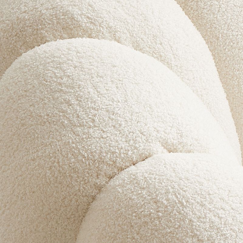 29.5" H Modern Sewn Pillow Back Slope Arm Loveseat for Living Room