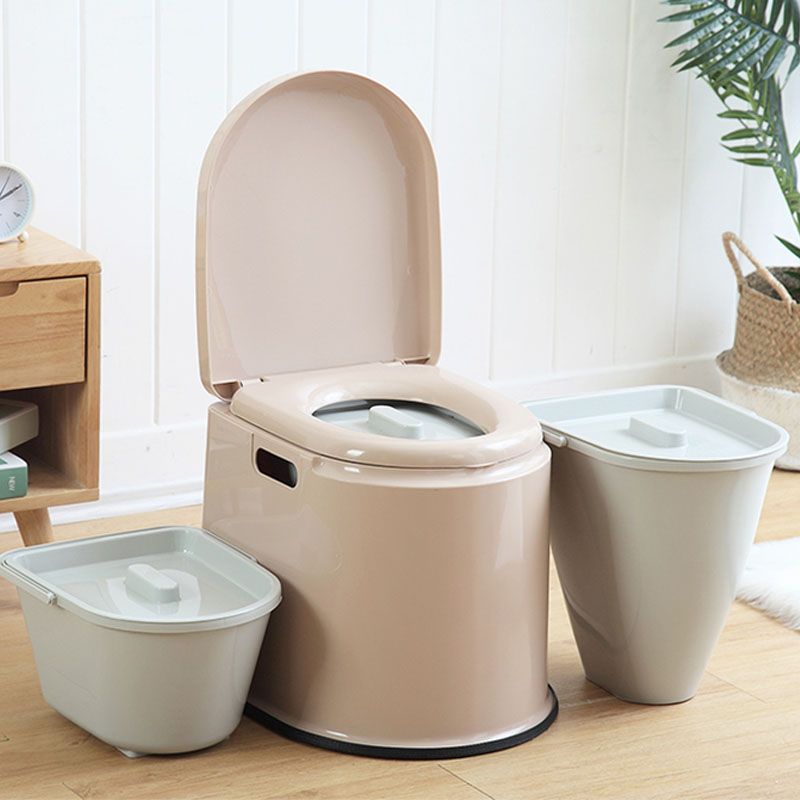 Contemporary Plastic Toilet Floor Mounted Toilet Bowl for Bathroom
