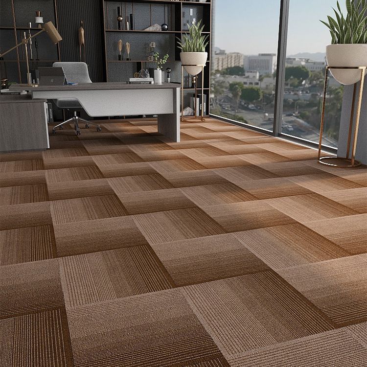 Modern Carpet Floor Tile Level Loop Self Adhesive Stain Resistant Carpet Tiles