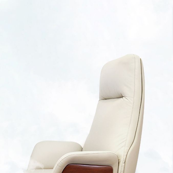 Modern No Arm Executive Chair Adjustable Height Managers Chair for Office