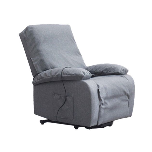 Modern 38.18" Wide Lift Assist Recliner Cotton Recliner Chair