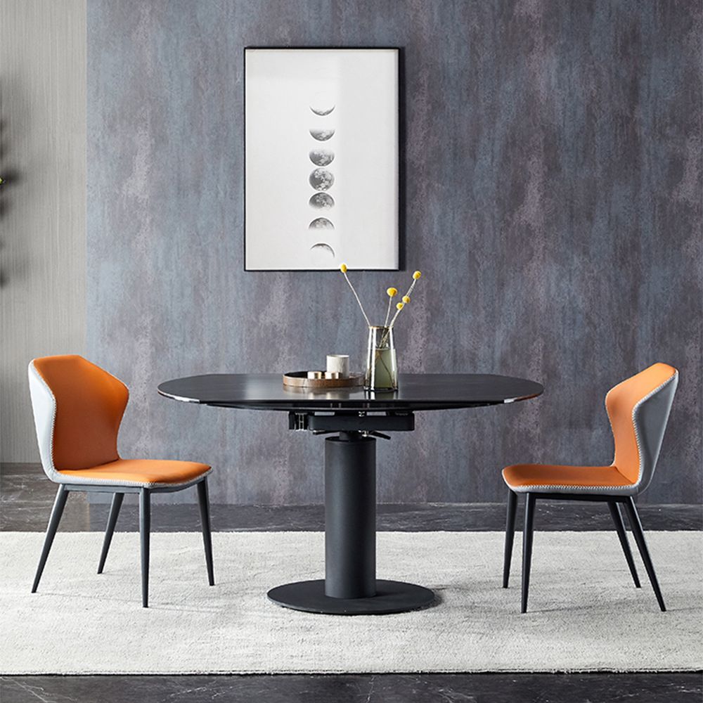 Modern Dining Set Stone 1/2/3/5/7 Pieces Dining Turntable Furniture for Home
