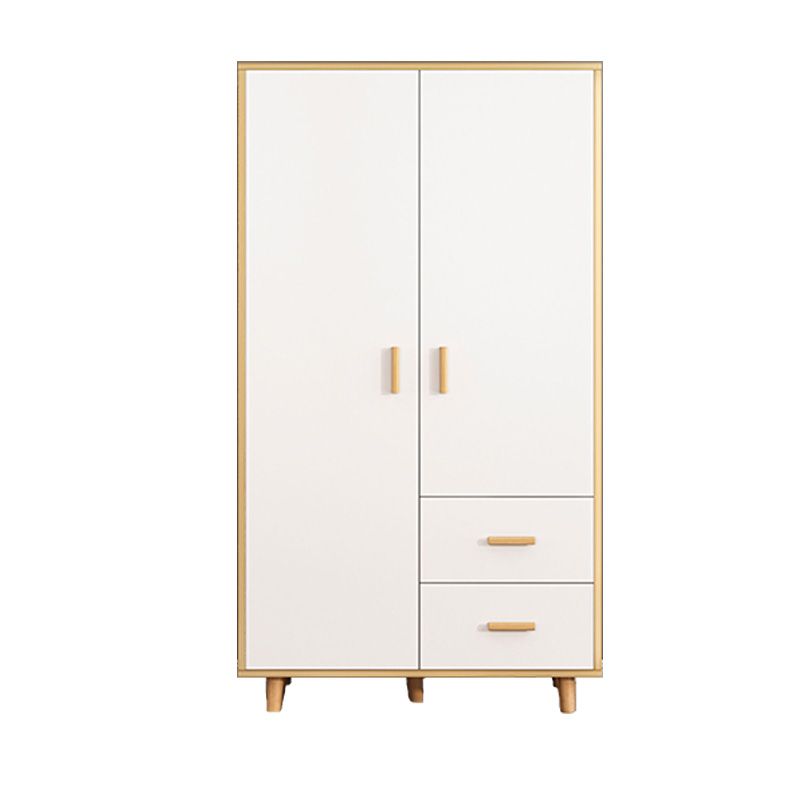 Rectangular Wardrobe Cabinet Modern Simple Wooden Wardrobe Cabinet