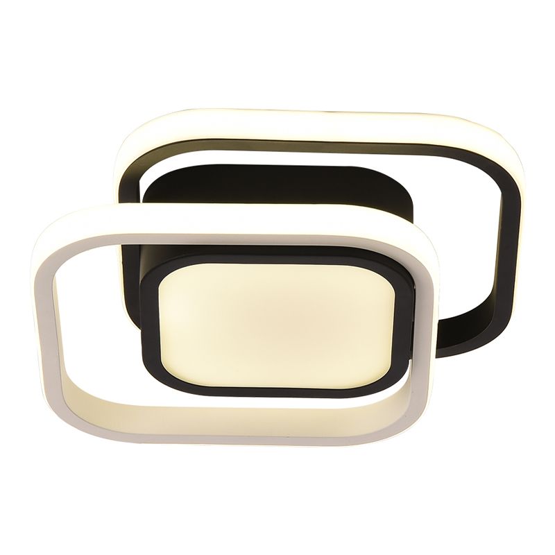 3 Lights Flush Mount Ceiling Lighting Fixture Simplicity LED Ceiling Light