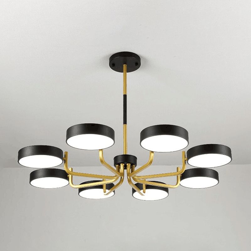 Geometry Shape Pendant Chandeliers Contemporary Metal Chandelier Lighting Fixtures