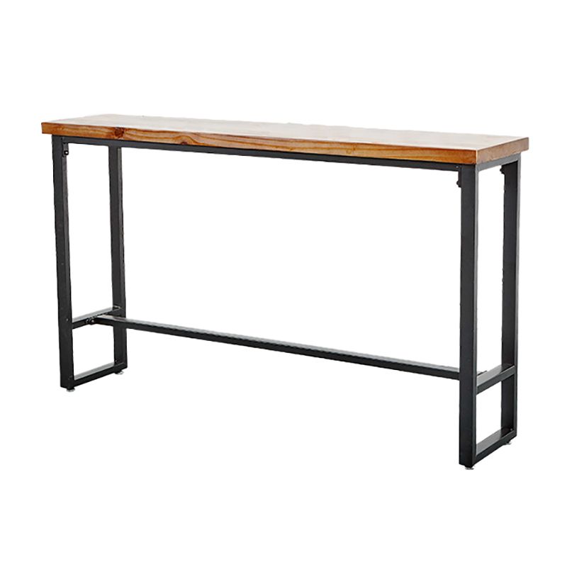 Recangle industriel Table à manger du bar intérieur