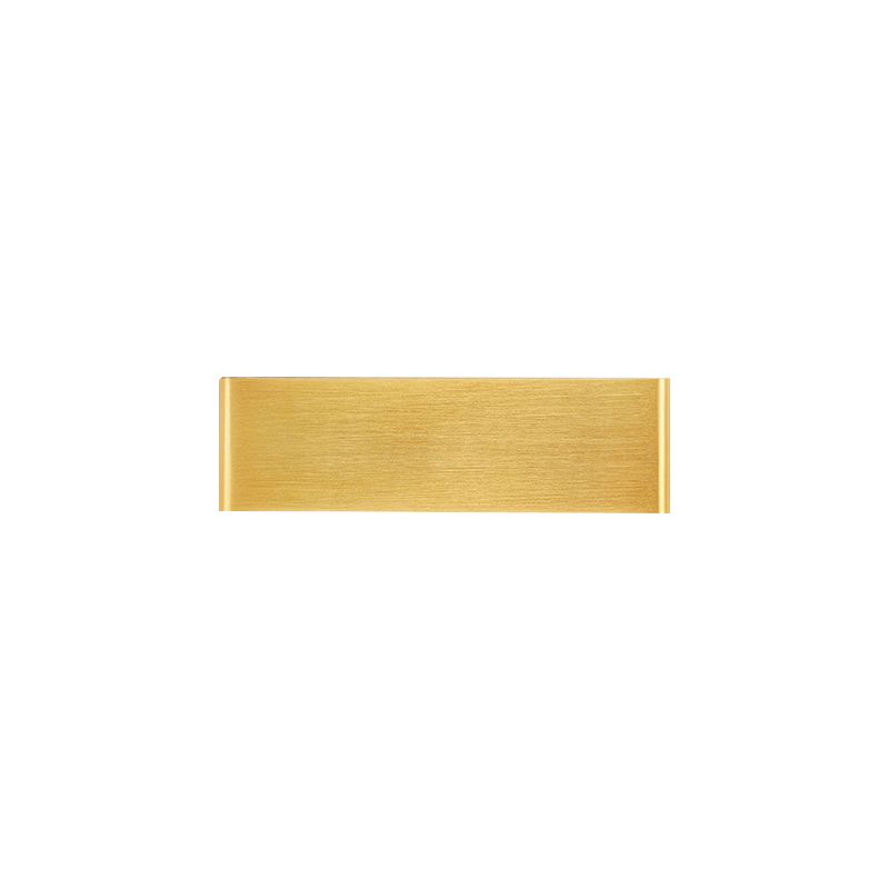 Contemporary Style Rectangular Wall Lamps Metal 2 Lights Wall Lighting