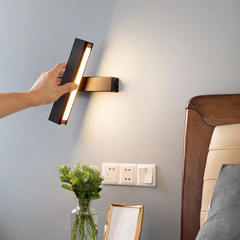 Schlafzimmer Rotatable Leuchtenleuchten LED moderne Wandmontage -Beleuchtungsanlage
