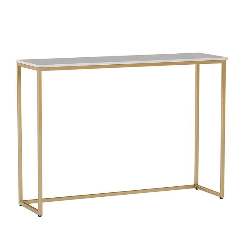 31.5-inch Tall Console Table 1-shelf Glam Accent Table for Hall