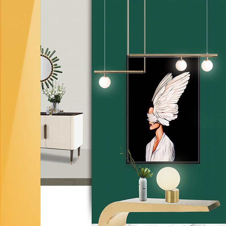 Globe Island Lighting Modern Lighting Chandelier Glass 3 Light Island Pendant Lights