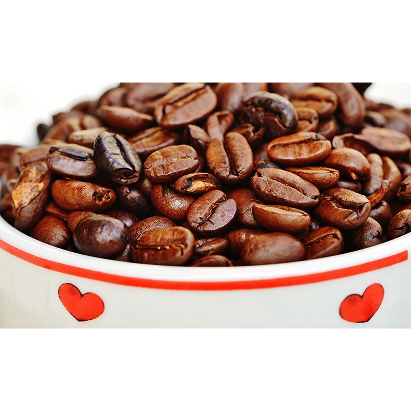 Full Size Coffee Beans Mural Decorative Environment Friendly for Coffee Shop