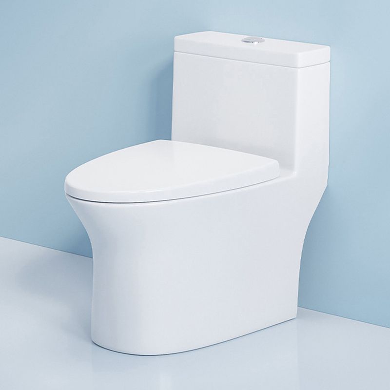Traditional Floor Mounted Toilet All In One Porcelain Flush Toilet