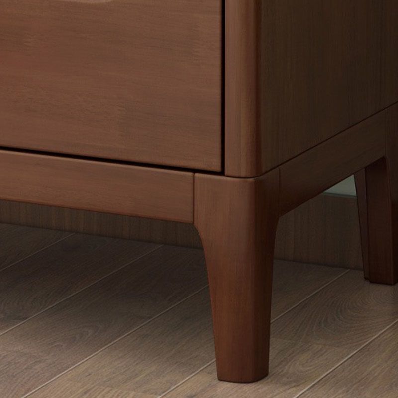 American Traditional Dresser Solid Wood Storage Chest with 5/6 Drawers