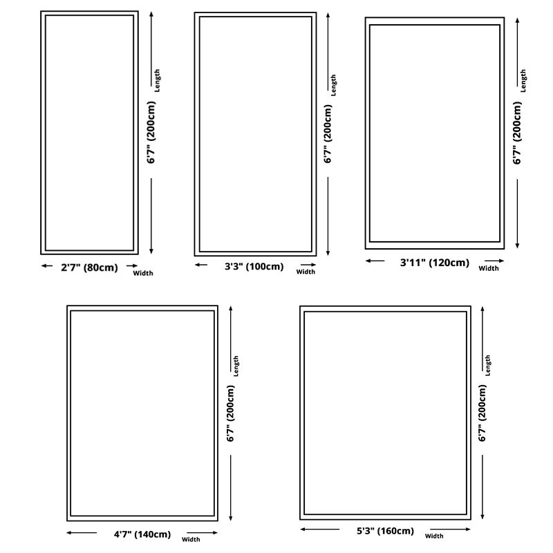 Multi-Color Nordic Area Rug Casual Animal and Plant Pattern Carpet Friendly Washable Rug for Bedroom