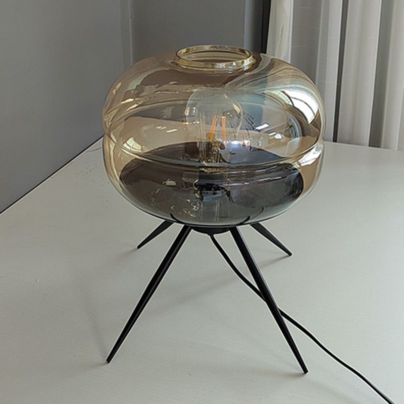 Modern Style Table Lamps with Glass Shade for Drawing Room Kid's Bedroom