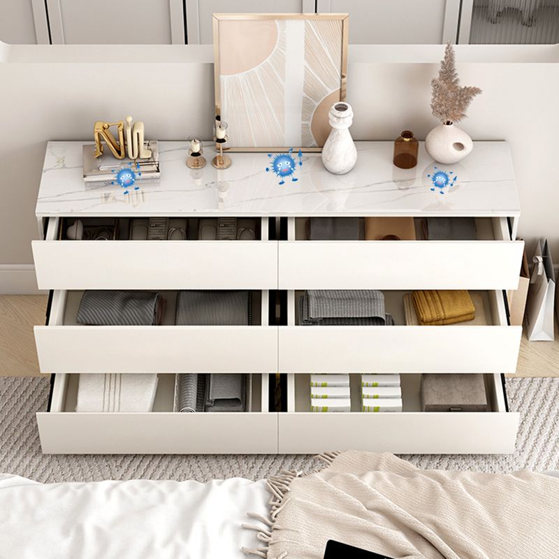 13.65-inch W Stone Storage Chest Dresser Modern Storage Chest