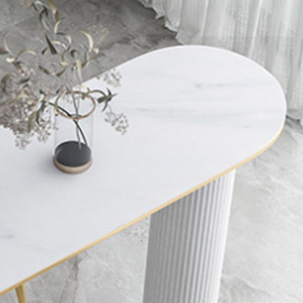 Modern Irregular Pub Table Set 1/2/5 Pieces Sintered Stone Top Bistro Table Set