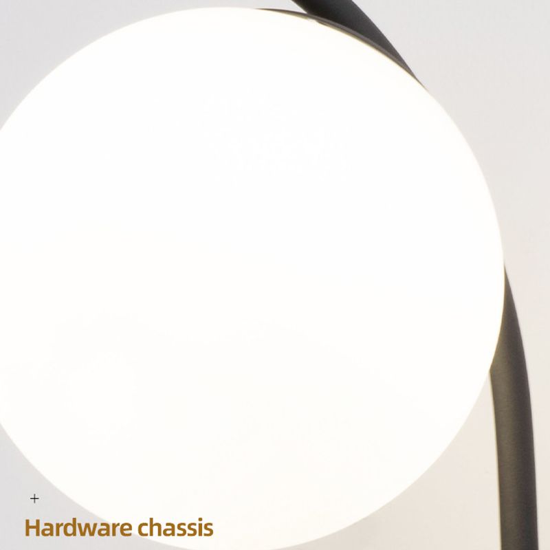 Casa de pared de lámpara de vidrio contemporánea 1 cabezal de metal de metal lámpara montada en la pared