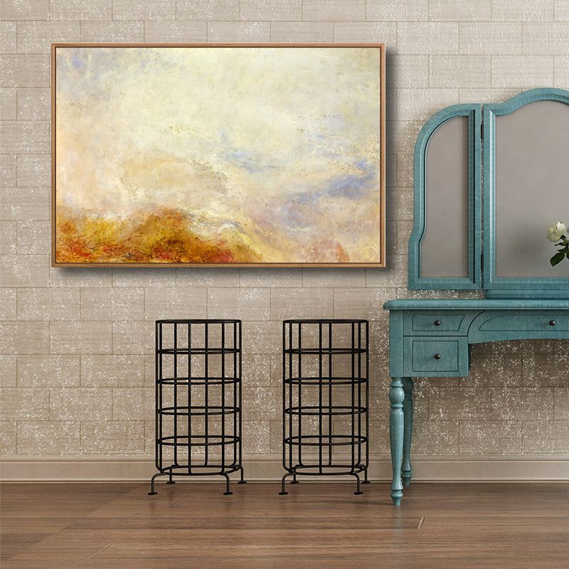 Landschaften-Wand-Kunst-Dekor, strukturierter Vintage-Wohnzimmer-Leinwanddruck, mehrere Größen