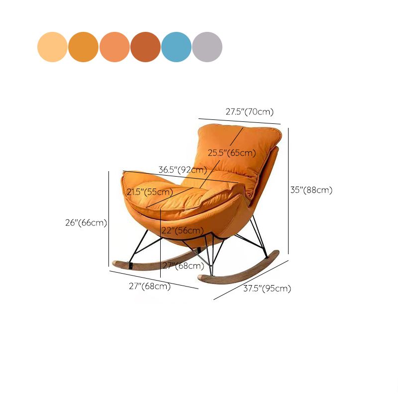 Indoor Adult Modern Recliner Sofa Chair Leisure Rocking Chair for Living Room