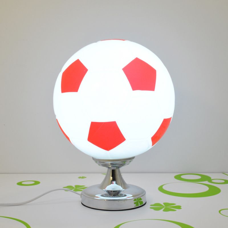 Sala de estudio Mesa de fútbol Luz de ópalo de ópalo 1 Head Sport Luz de lectura elegante