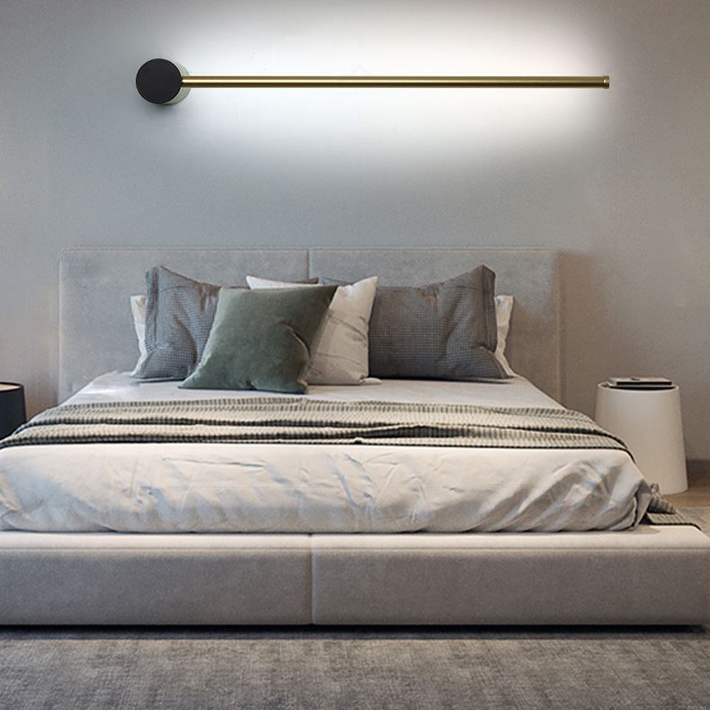 Lampade a parete lineare in alluminio semplice design semplice stile a led lampade a LED
