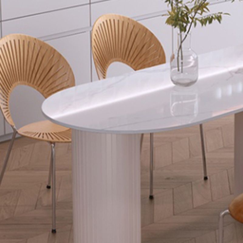 Sintered Stone Esstisch Luxus Doppelpodestisch für Esszimmer