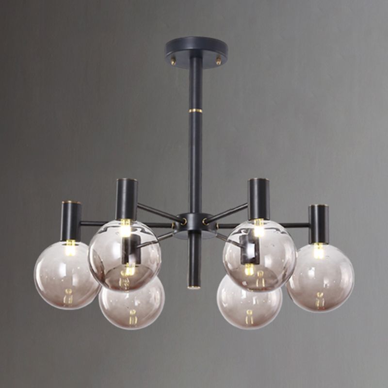Glass Modo Hanging Chandelier Simplicity Style Chandelier Lighting for Living Room