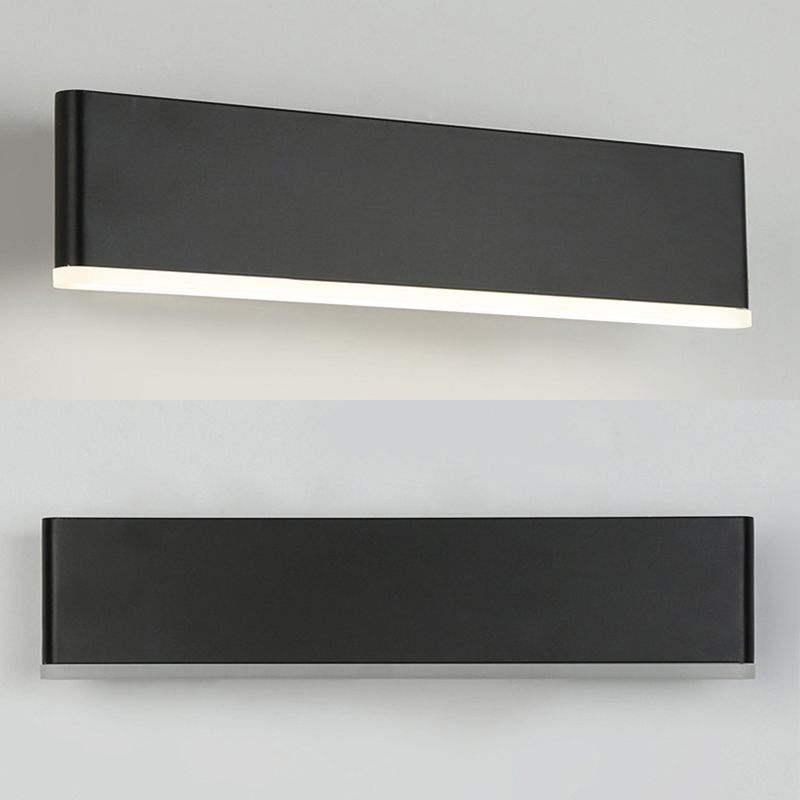 Rotatable LED Wall Mount Light 1-Light Wall Sconce Light with Acrylic Shade for Bedroom