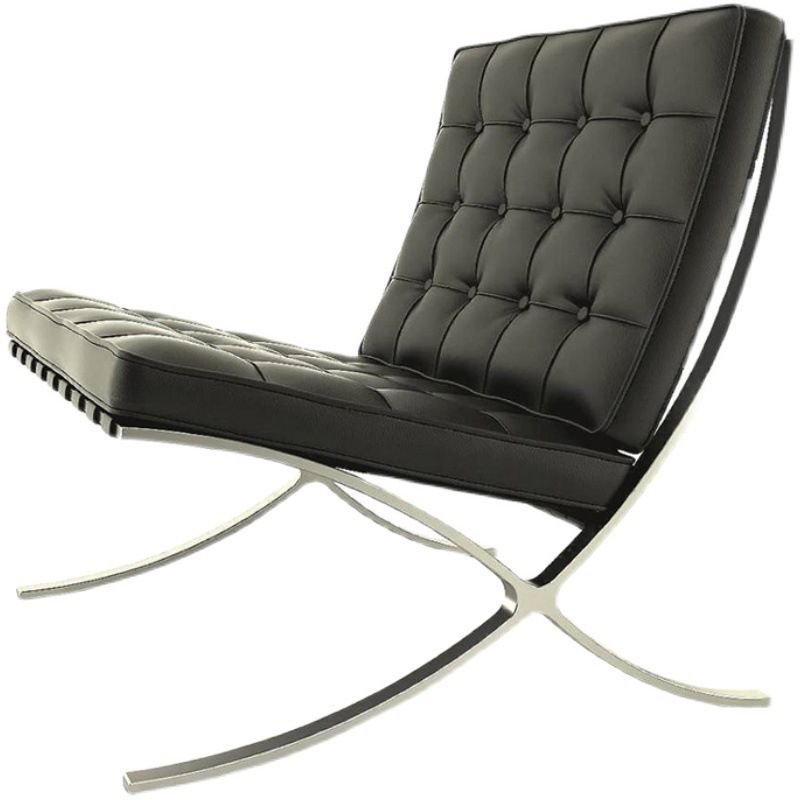 Armless Tufted Cushions Chair 29.5"L x 31.5"W x 31.5" H Chair for Living Room