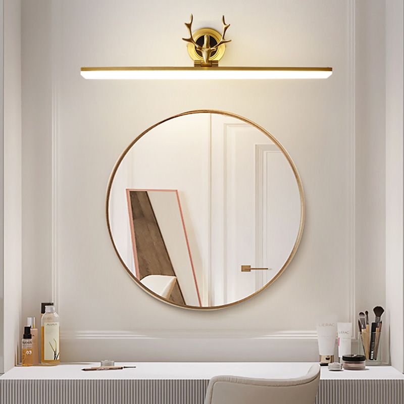 Minimalism Mirror Light Vanity Light Fixtures for Washroom Restroom Powder Room