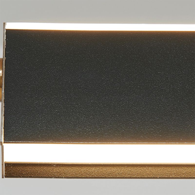 Modern Simple Hanging Island Light Metal LED Hanging Lighting Fixture for Sitting Room