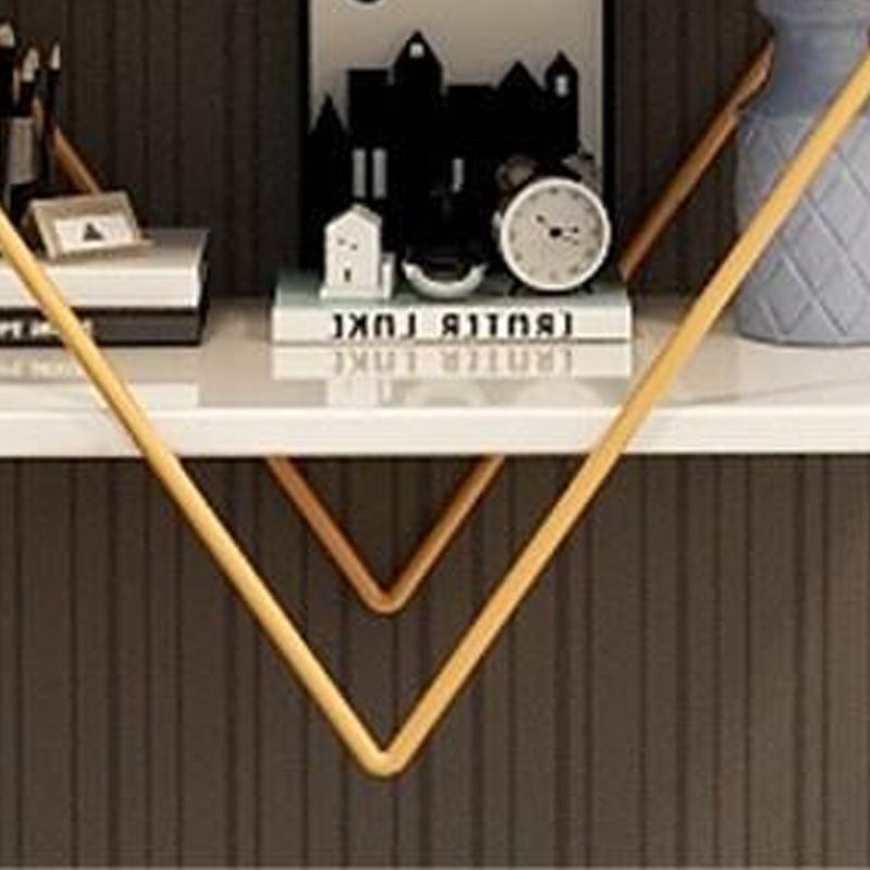 Modern Metal Shelf Bookcase Wall Mounted Book Shelf for Living Room