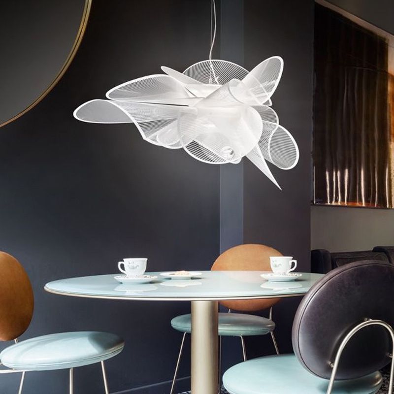 Plastik einzigartige Schattenhänge mit modernem Stil 1 Kopfhänge -Halterung für Schlafzimmer