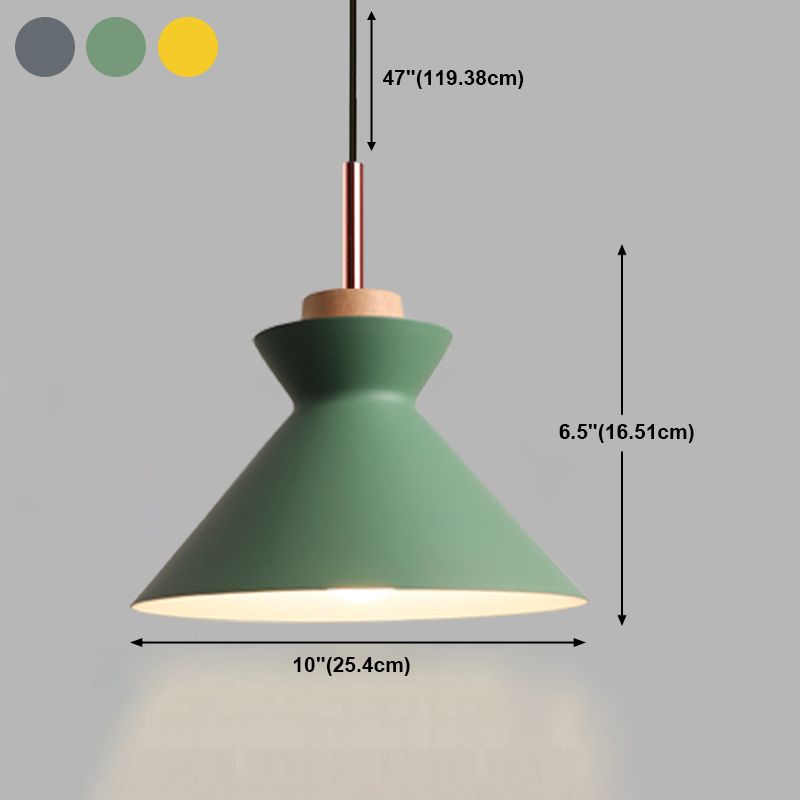 Geométric Hanging Lights Modern Style Metal 1 Kit d'éclairage léger pour le salon