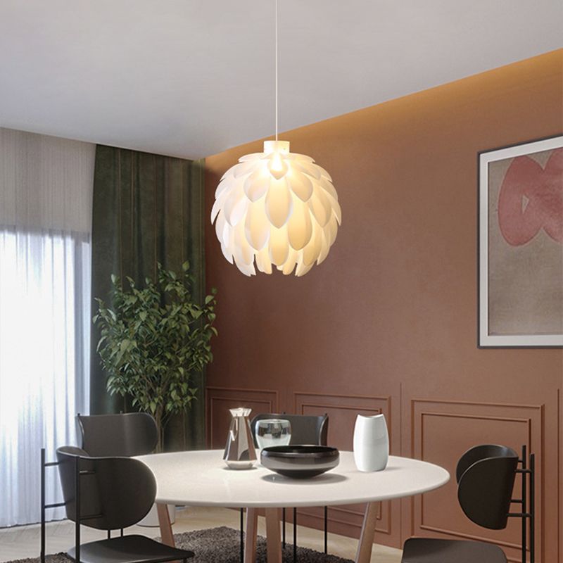 Moderne einfache Stil Anhänger Leichtes Einbirnen -Wohnzimmer Hängende Beleuchtungsanlage