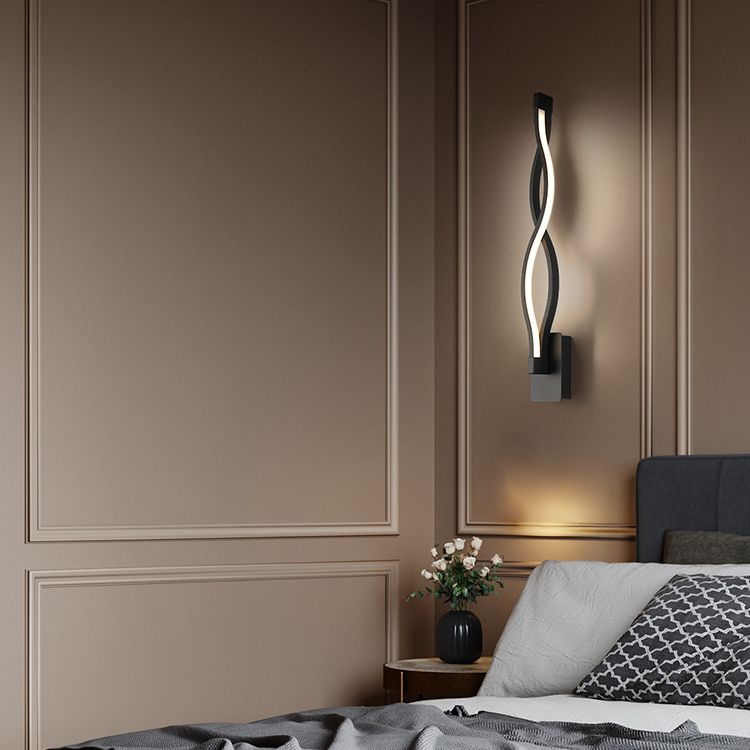 Luz de pared de la sala de estar Minimalismo moderno LED 2 Ligera de montaje de pared