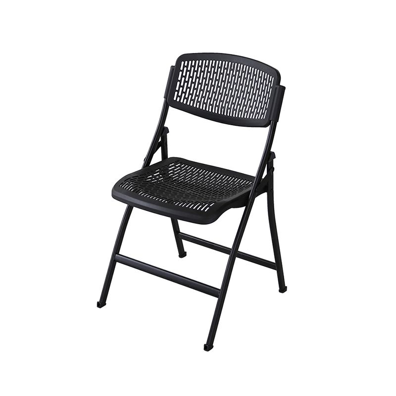 Sillas de comedor de estilo moderno, silla lateral sin brazos con respaldo abierto y patas de metal para cocina
