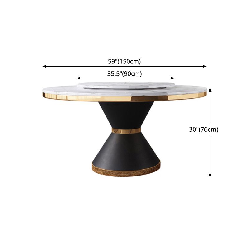 Glam 1/4/5/7/9 Pieces Dining Set Sintered Stone Dining Table Set for Home Use