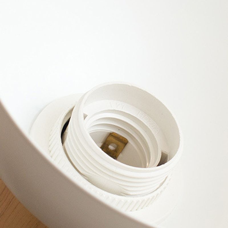 Lámpara montada en la pared de tazón Lámpara de montaje de pared de metal de macarricidad de macarrón de tazón para sala de estar