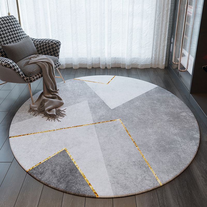 Grijze tape tapijt prachtige binnen tapijt polyester vlek resistent gebied tapijt voor woonkamer