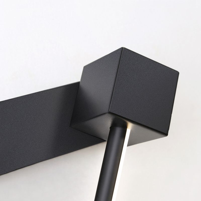 Moderne Metall Wandleuchte rotatable 12 "breit LED -Wandleuchten für Wohnzimmer