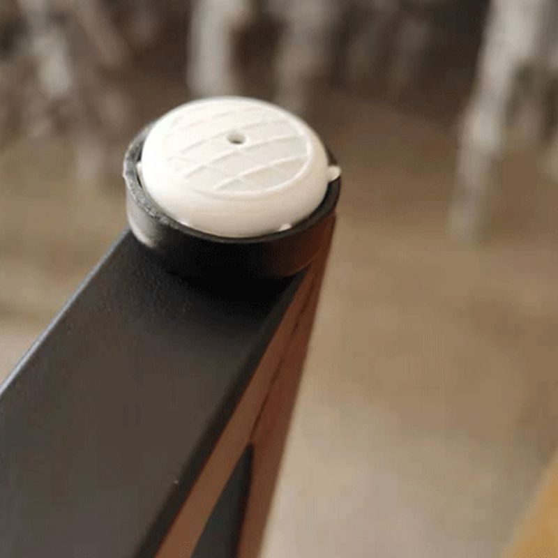 Nordic Steel Low Back Barstool Simple Indoor Tall Stool with Upholstered