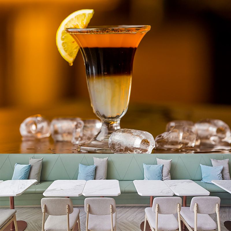 Contemporary Style Wine Removable Wall Mural for Bar, Moisture Resistant