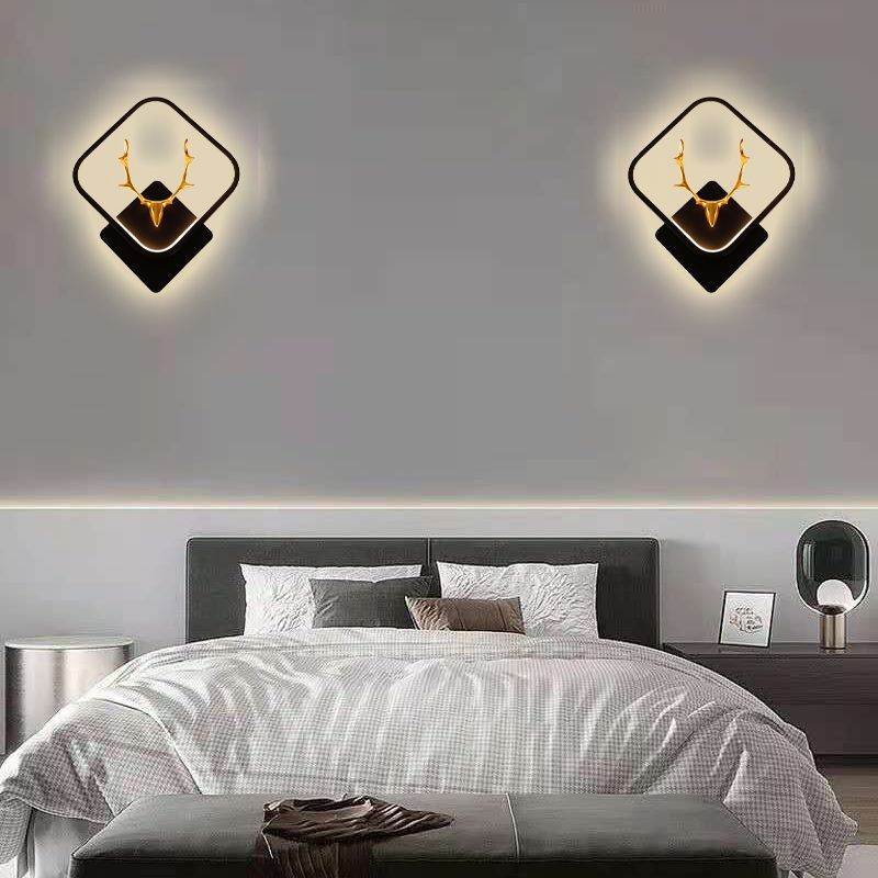 Nordic moderne Mall Mount LED LED simple Mur Wall Sconce lampe pour le salon