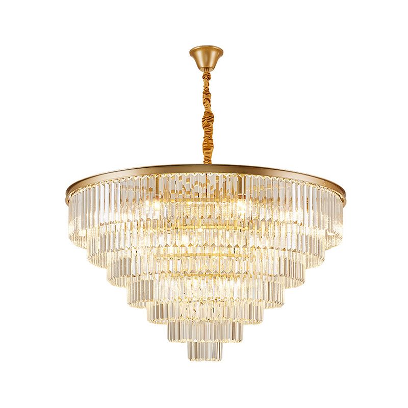 Modern Style Geometric Island Light Fixtures Crystal Island Pendants for Kitchen Island