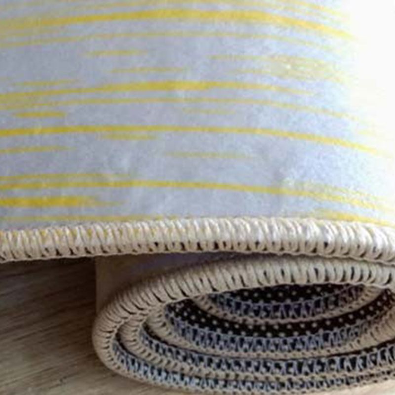 Bold Geometric Indoor Rug Modern Carpet Polyester Stain Resistant Area Carpet for Living Room