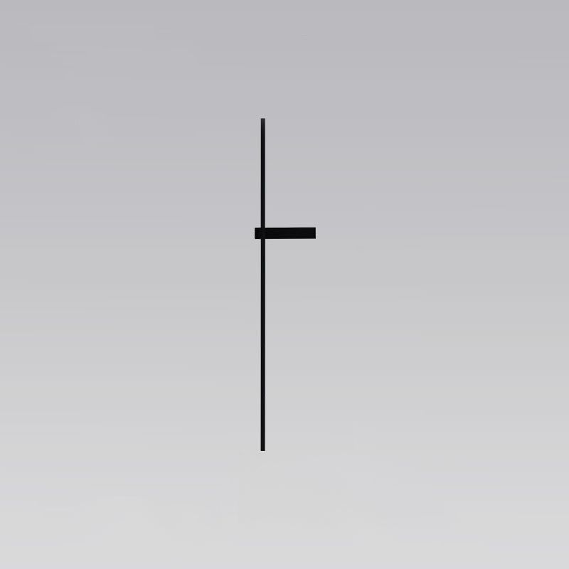 Iluminación de pared lineal moderna 1 luz de pared de luz con sombra acrílica