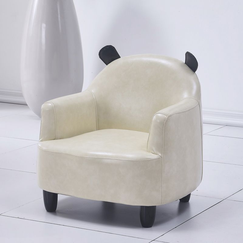 Basic Four Leg Arm Chair Arms Included Barrel Accent Chair, 20.47" W √ó 20.08" L √ó 20.47" H