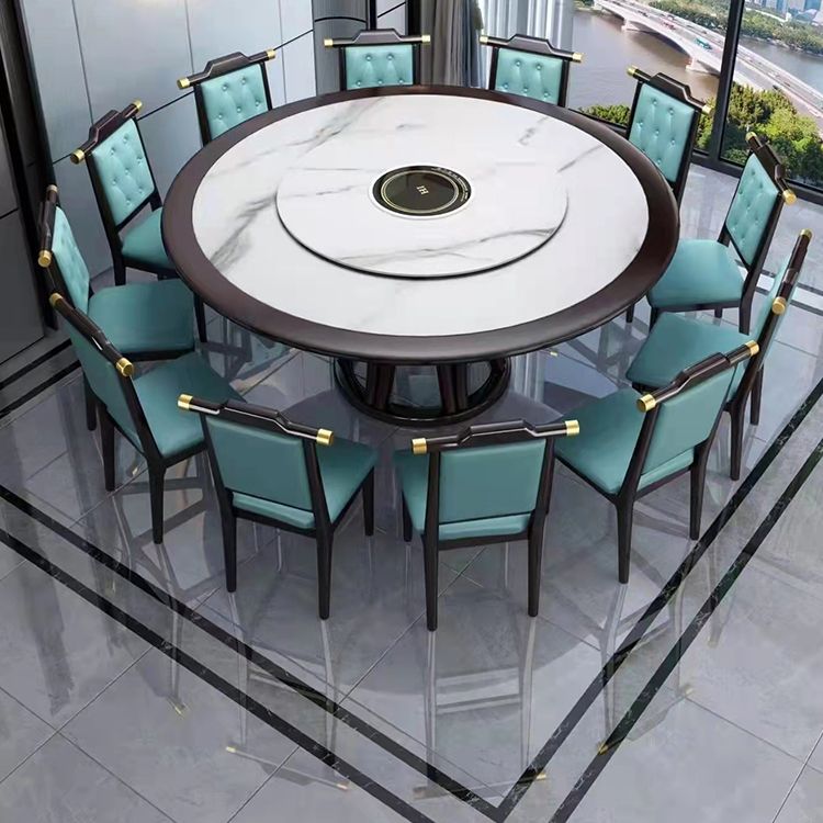 Modern Tufted Dining Chair Open Back Armless Chair for Kitchen Use